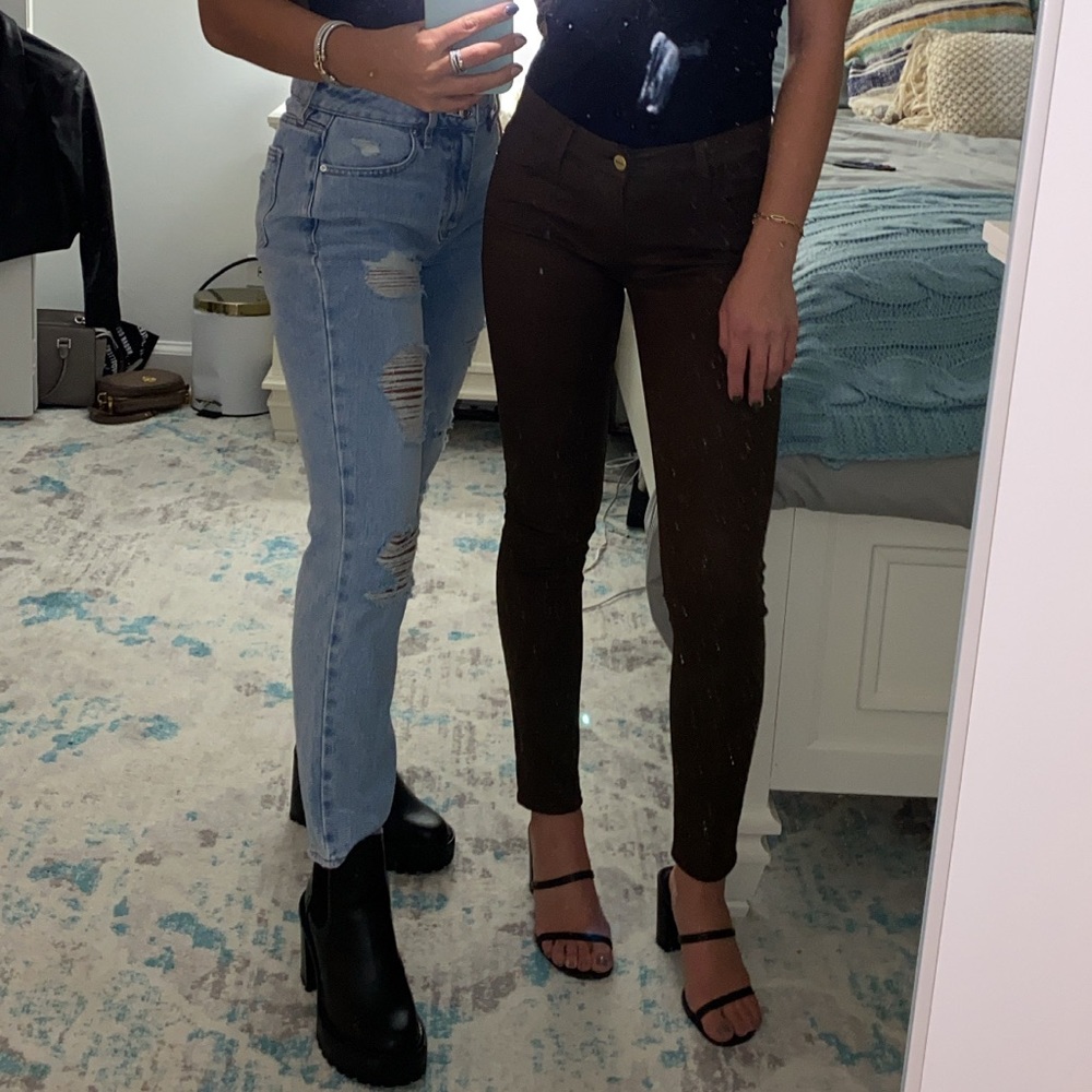 Le Skinny De Jeanne Coated -- Military Coated - Picture 2 of 5
